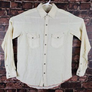 Ryan Michael Western Snap Button Linen Blend Shirt